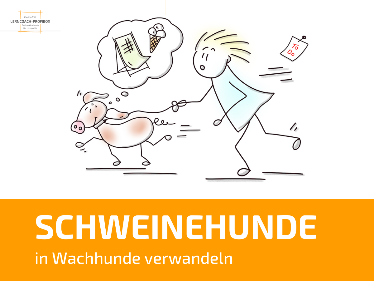 Hilfe bei Aufschieberitis - den inneren Schweinehund in einen Wachhund verwandeln