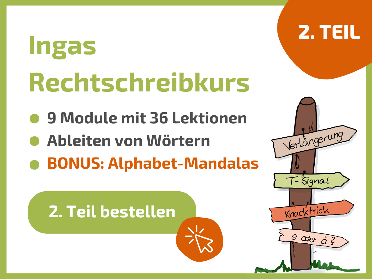 Ingas Rechtschreibkurs Teil 2