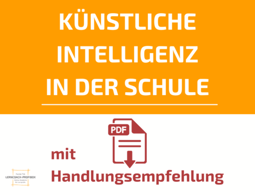 HANDLUNGSEMPFEHLUNG ZUM UMGANG MIT KI IN DER SCHULE