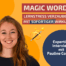 Blog Cover Pauline Couvrat, Magic words