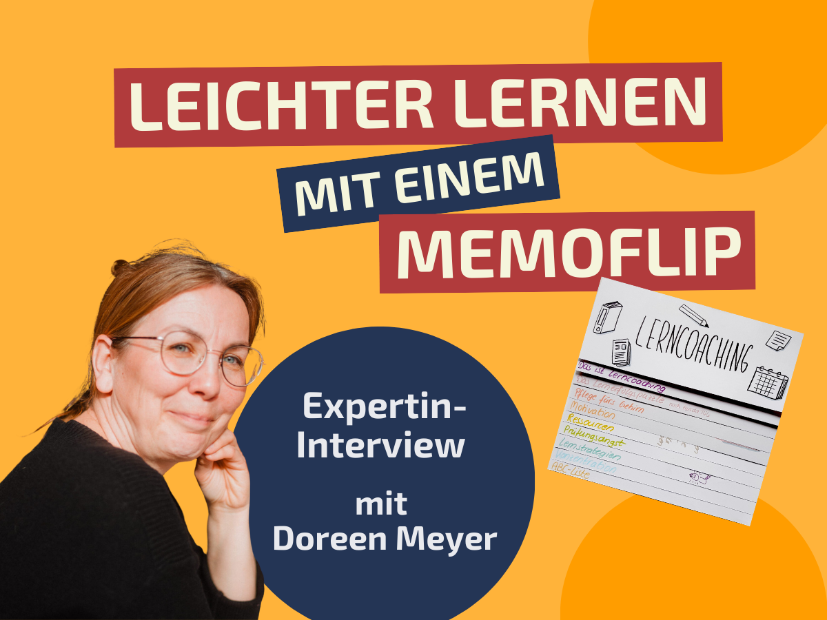 Expertin Doreen Meyer plaudert aus dem Nähkästchen. Leichter lernen mit dem Memoflip