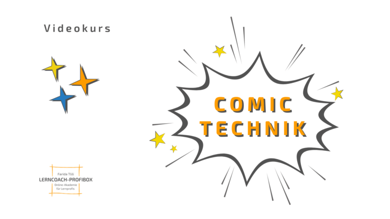COMIC-TECHNIK_Copecart Comic-Technik - Videokurs für Lerncoaching, Lerntherapie und Kindercoaching aus der Lerncoach-Profibox