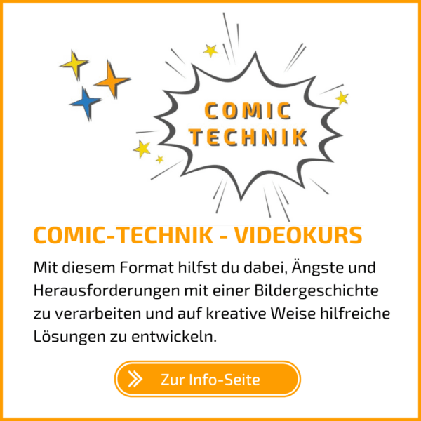Comic-Technik - Coaching-Intervention für Lerncoaching. Lerntherapie und Kindercoaching als Onlinekurs