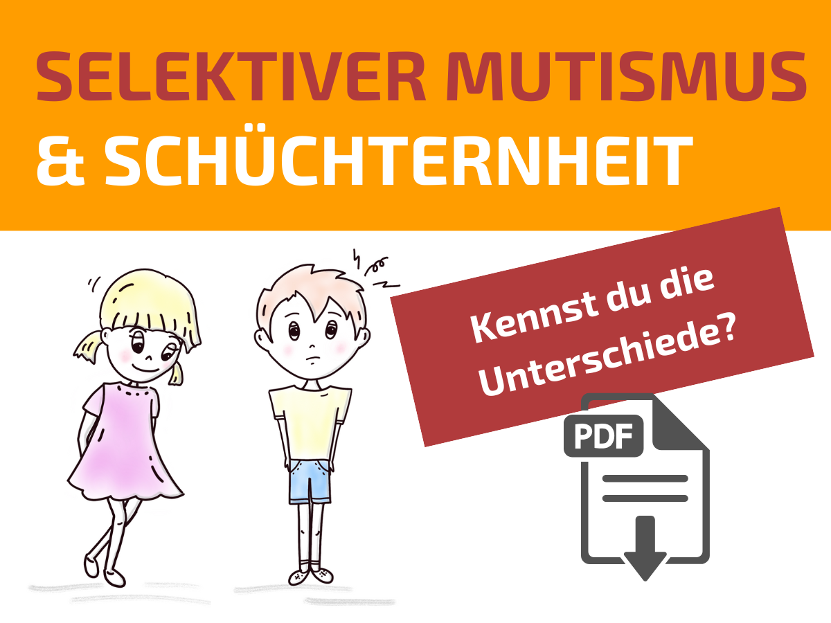 Unterschied von Selektivem Mutismus und Schüchternheit
