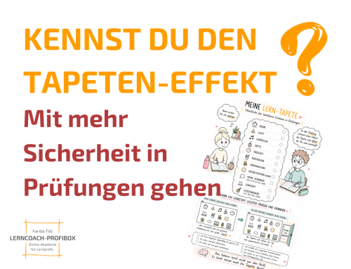 PRÜFUNGSANGST? DER TAPETEN-EFFEKT NACH VERA F. BIRKENBIHL KANN HELFEN