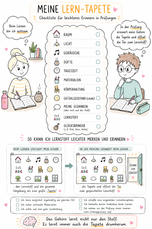 Tapeten-Effekt_Checkliste für Schueler Tapeten-Effekt_Checkliste für Schueler